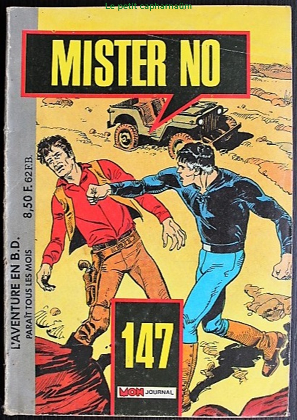Mister No - 147 - Nôva Canudos - EO 1988 livres bd revues bandes dessinees mister no 147 nova canudos eo 1988