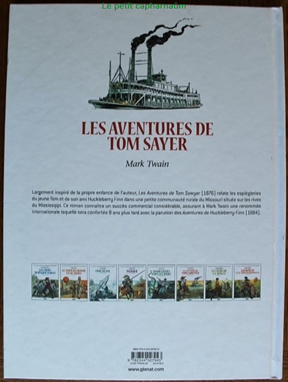 Les grands classiques de la littérature en BD - 38 - Les aventures de Tom Sawyer - EO 2018 livres revues bandes dessinees les grands classiques de la litterature en bd 38 les aventures de tom sawyer eo 2018
