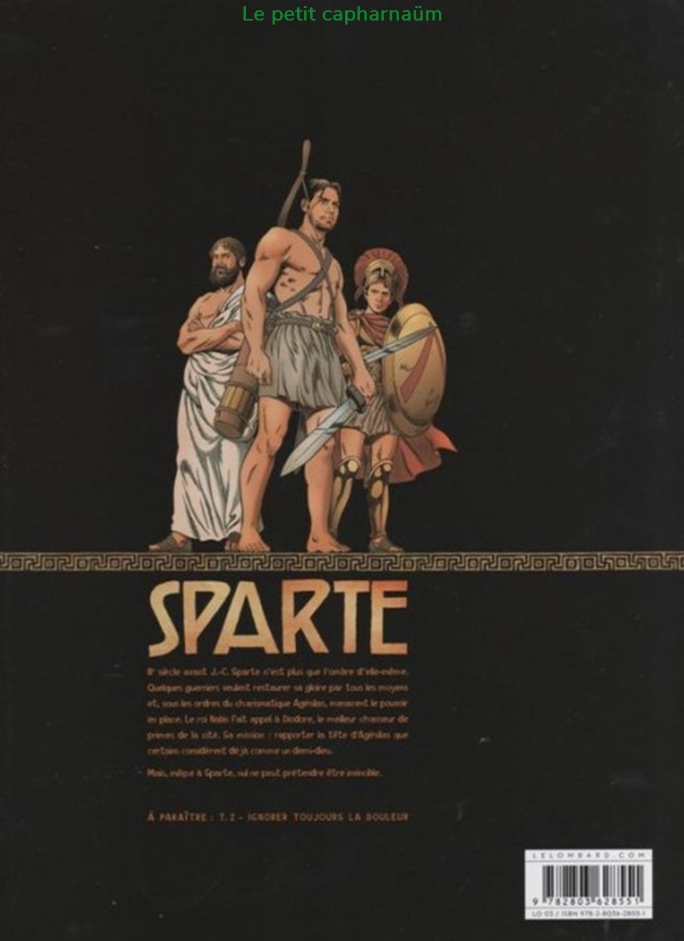 Sparte - 01 - Ne jamais demander grâce - EO 2011 livres bd revues bandes dessinees sparte 01 ne jamais demander grace eo 2011