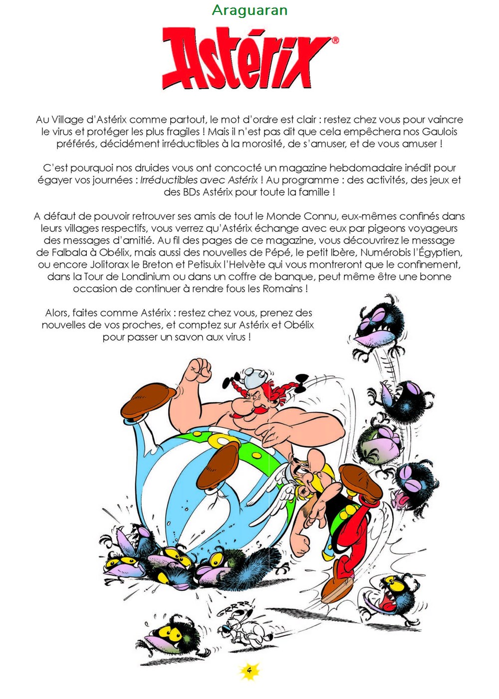 Magazine - Astérix - Irréductibles ! Avec Astérix - 01 4 livres bd revues magazine asterix irreductibles avec asterix 01