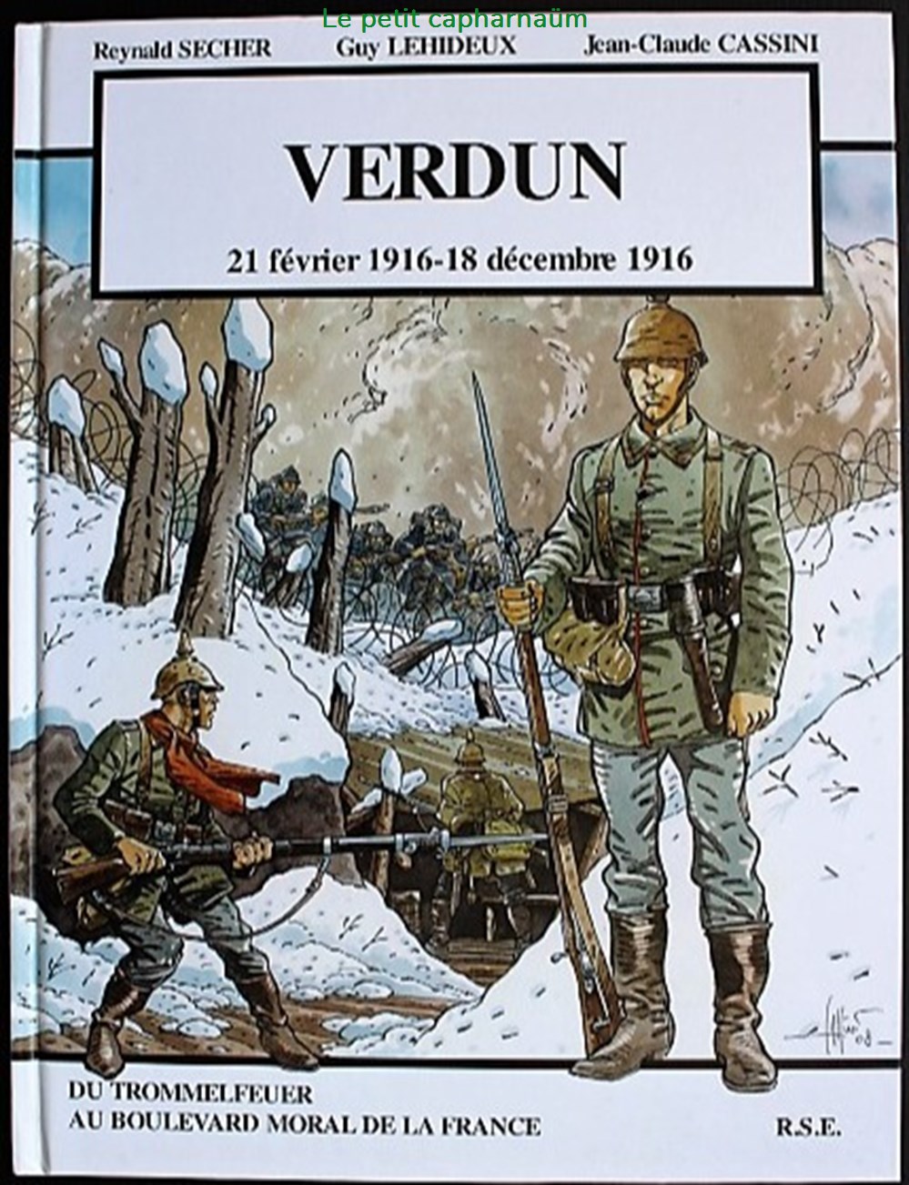 Album - Verdun - 21 février 1916 - 18 décembre 1918 - EO 2008 livres bd revues bandes dessinees album verdun 21 fevrier 1916 18 decembre 1918 eo 2008