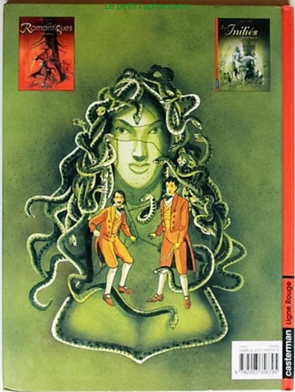 Les romantiques - 02 - Les initiés - EO 2002 livres bd revues bandes dessinees les romantiques 02 les inities eo 2002