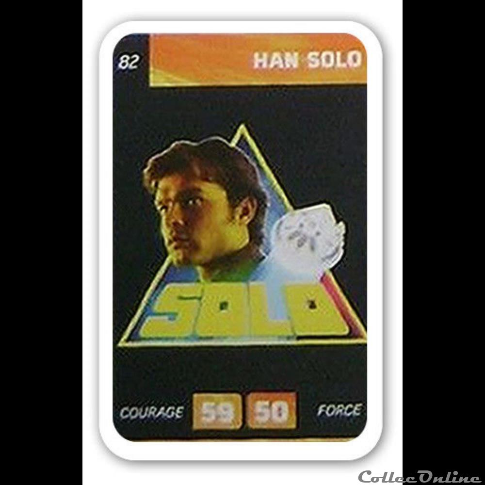 82 - Han Solo jeux jouet jeu de carte collectionner 82 han solo