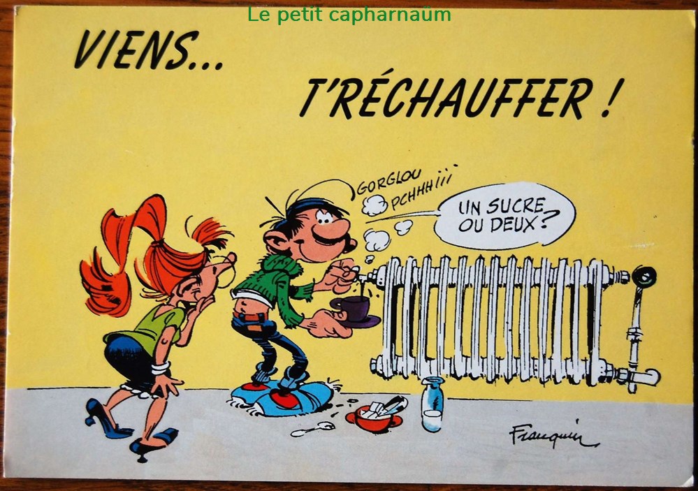 CPM - Gaston Lagaffe cartes postales bande dessinee cpm gaston lagaffe