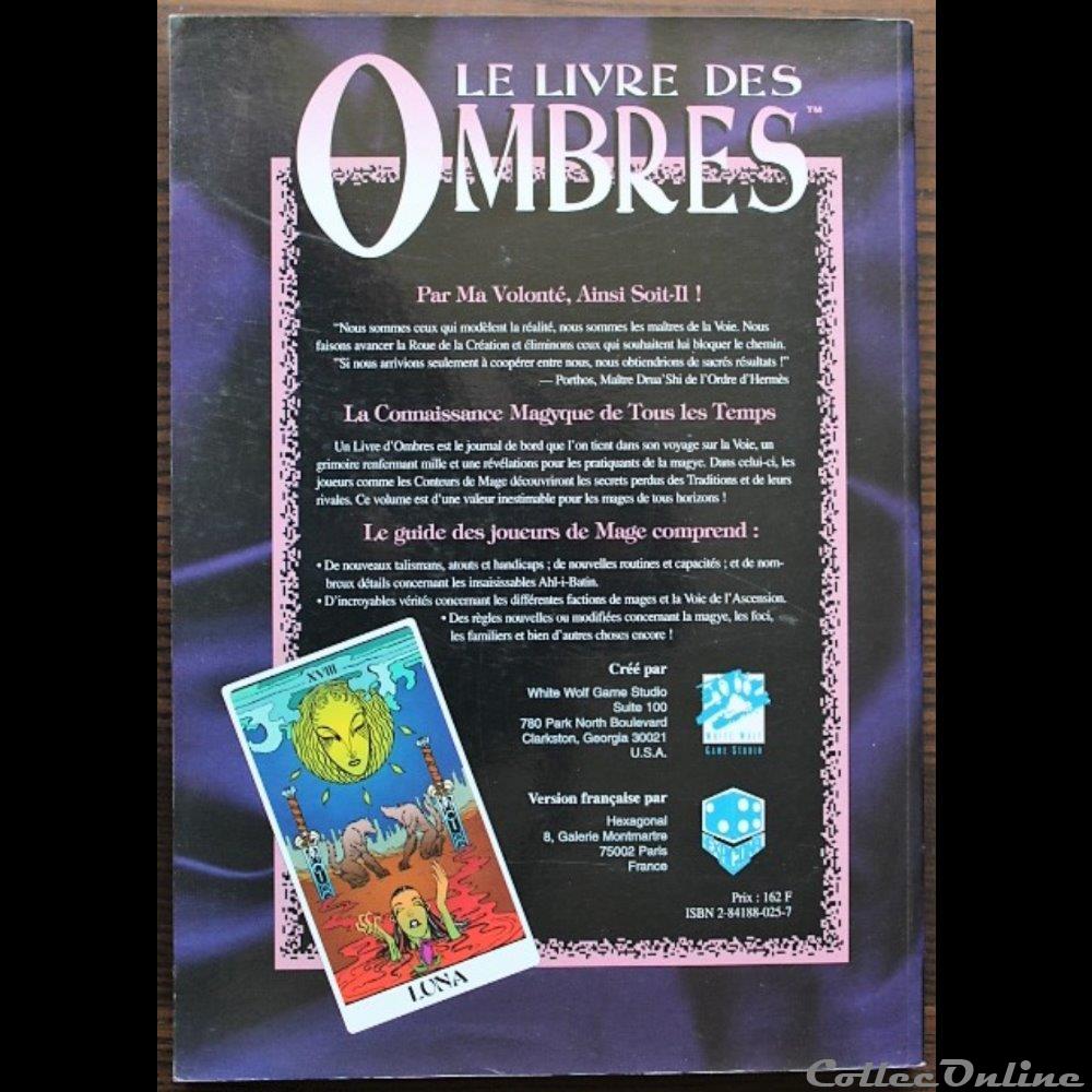 Jeu de rôle - Mage - Livre des ombres (Le) jeux jouet jeu de role mage livre des ombres le