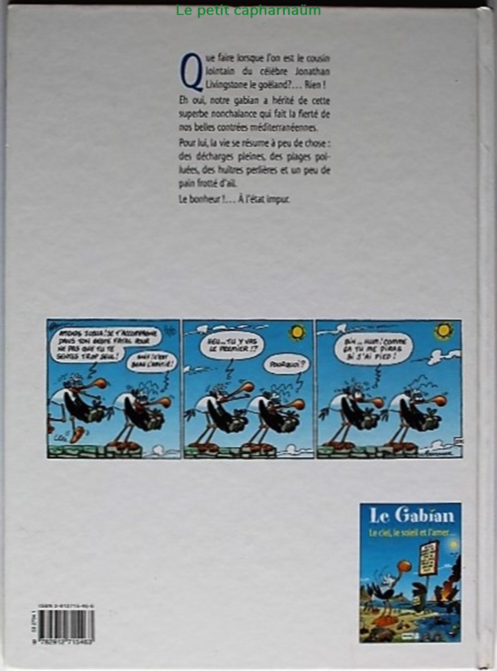 Le Gabian - 02 - On ne prête qu'aux bourriches - EO 2002 livres bd revues bandes dessinees le gabian 02 on ne prete qaux bourriches eo 2002