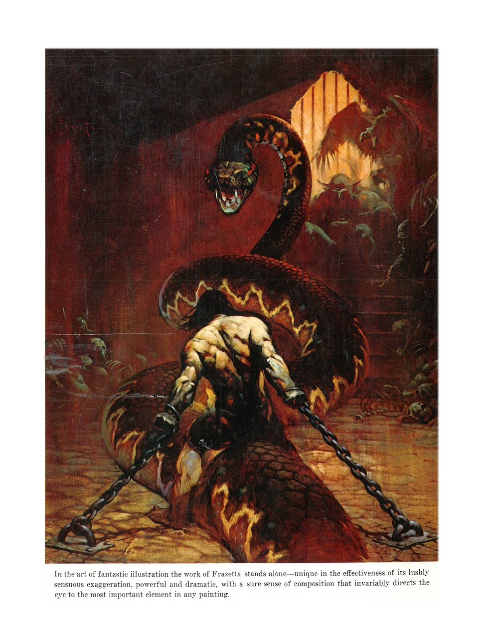 livres bd revues the fantastic art of frank frazetta