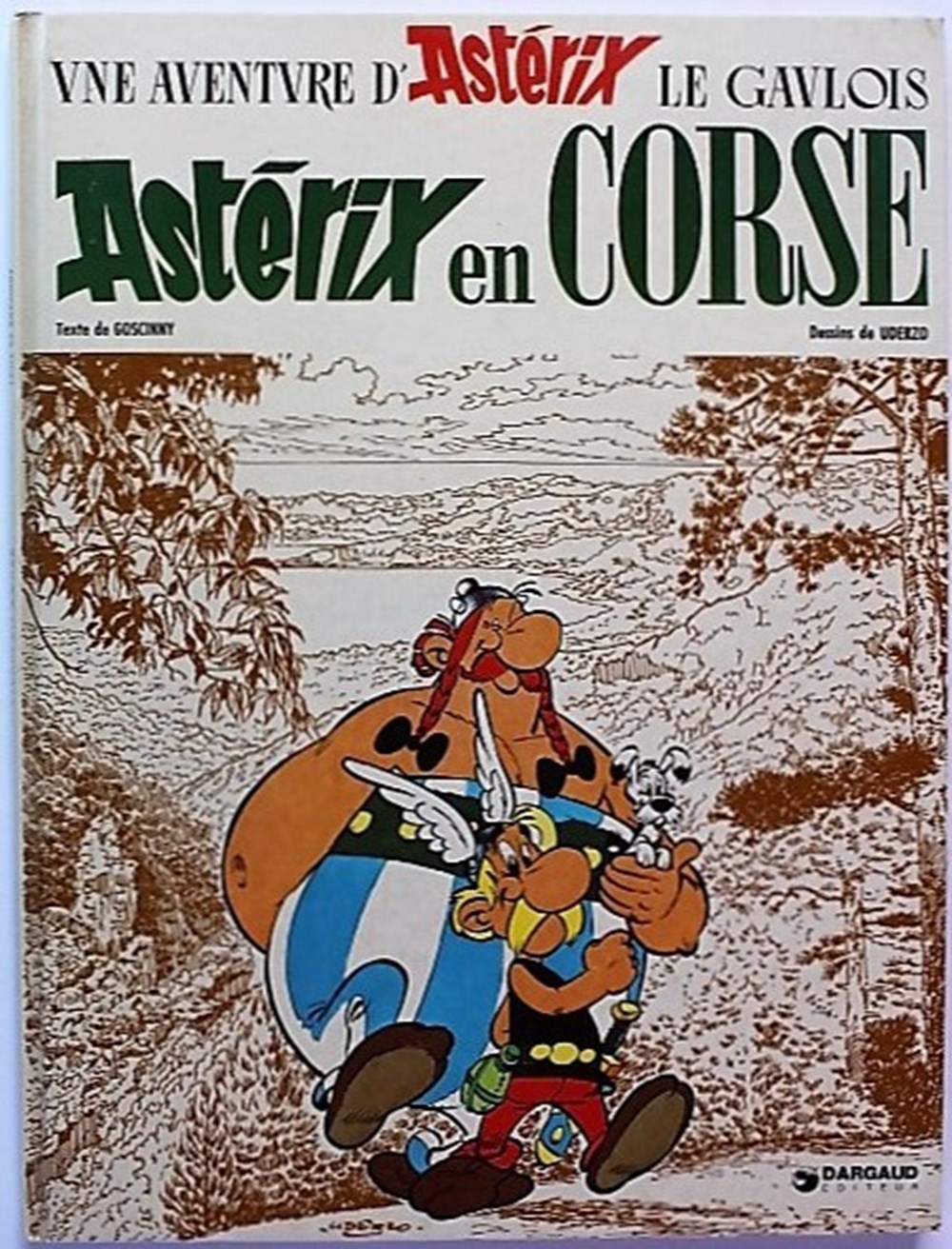 Album - Astérix - 20 - Astérix en Corse - EO 1973 livres bd revues bandes dessinees album asterix 20 asterix en corse eo 1973