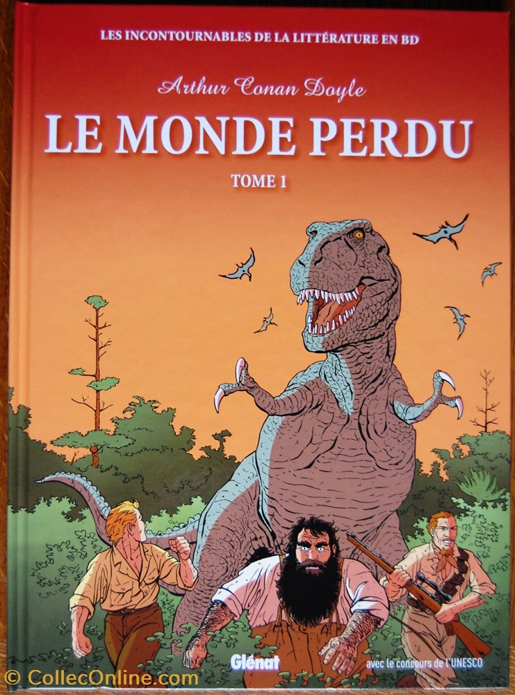Les incontournables de la littérature en BD - 06 - Le monde perdu - EO 2010 livres revues bandes dessinees les incontournables de la litterature en bd 06 le monde perdu eo 2010