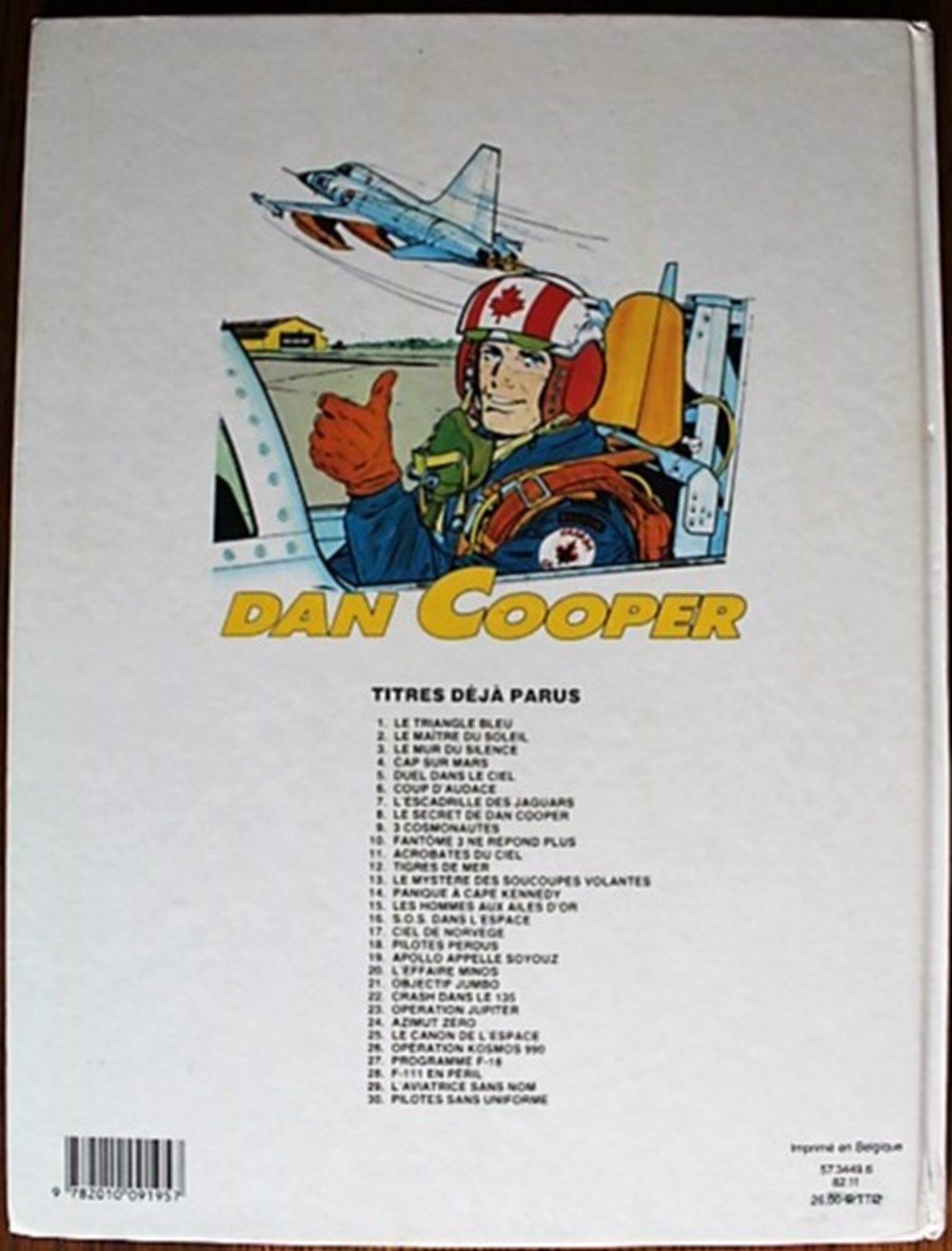 Dan Cooper - 30 - Pilotes sans uniforme - EO 1982 livres bd revues bandes dessinees dan cooper 30 pilotes sans uniforme eo 1982