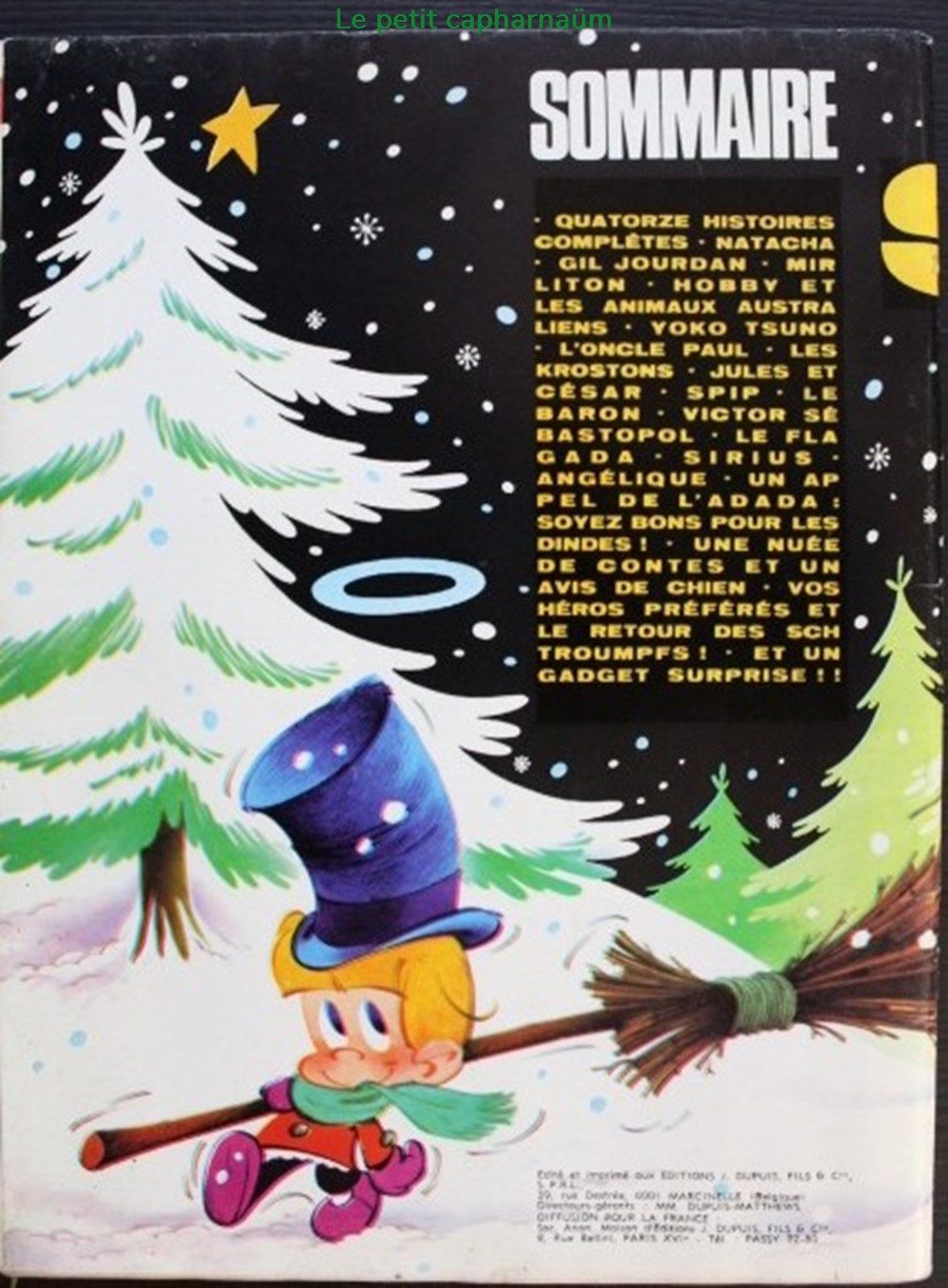 Spirou - 1706 - Couverture : Noel livres bd revues spirou 1706 couverture noel