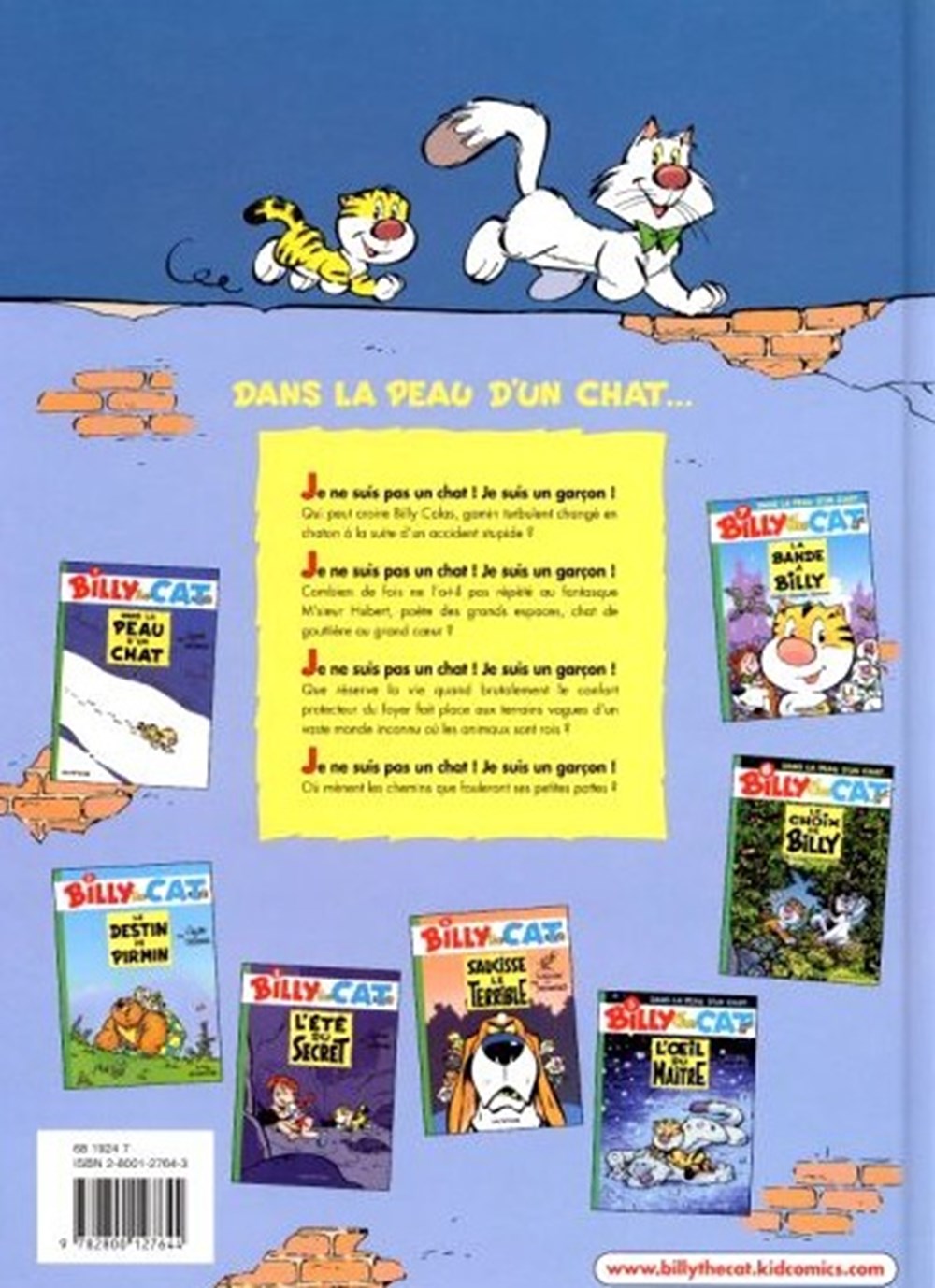 Billy the cat - 07 - La bande à Billy - EO 2002 livres bd revues bandes dessinees billy the cat 07 la bande a billy eo 2002