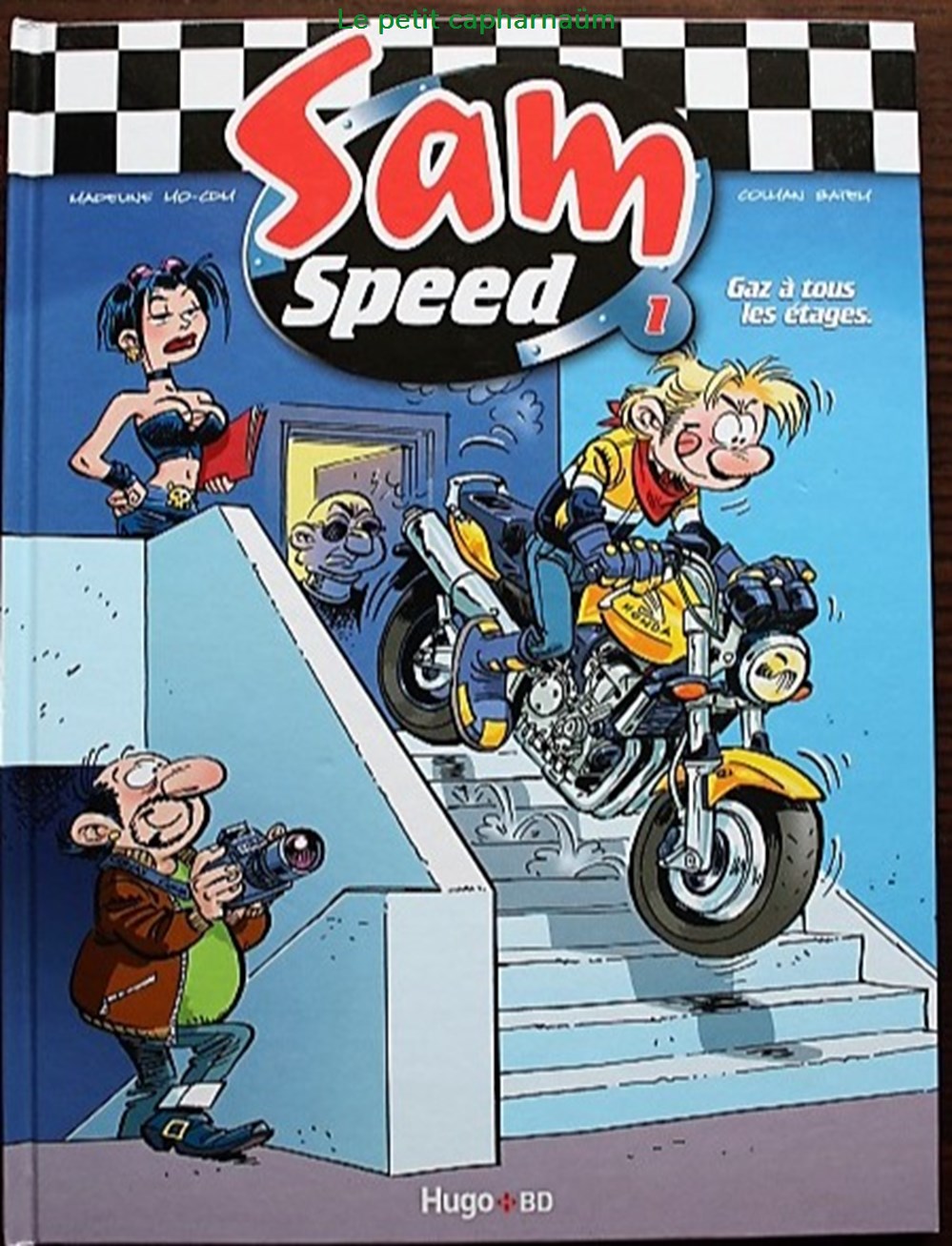 Sam speed - 01 - Gaz à tous les étages - Rééd. 2009 livres bd revues bandes dessinees sam speed 01 gaz a tous les etages reed 2009