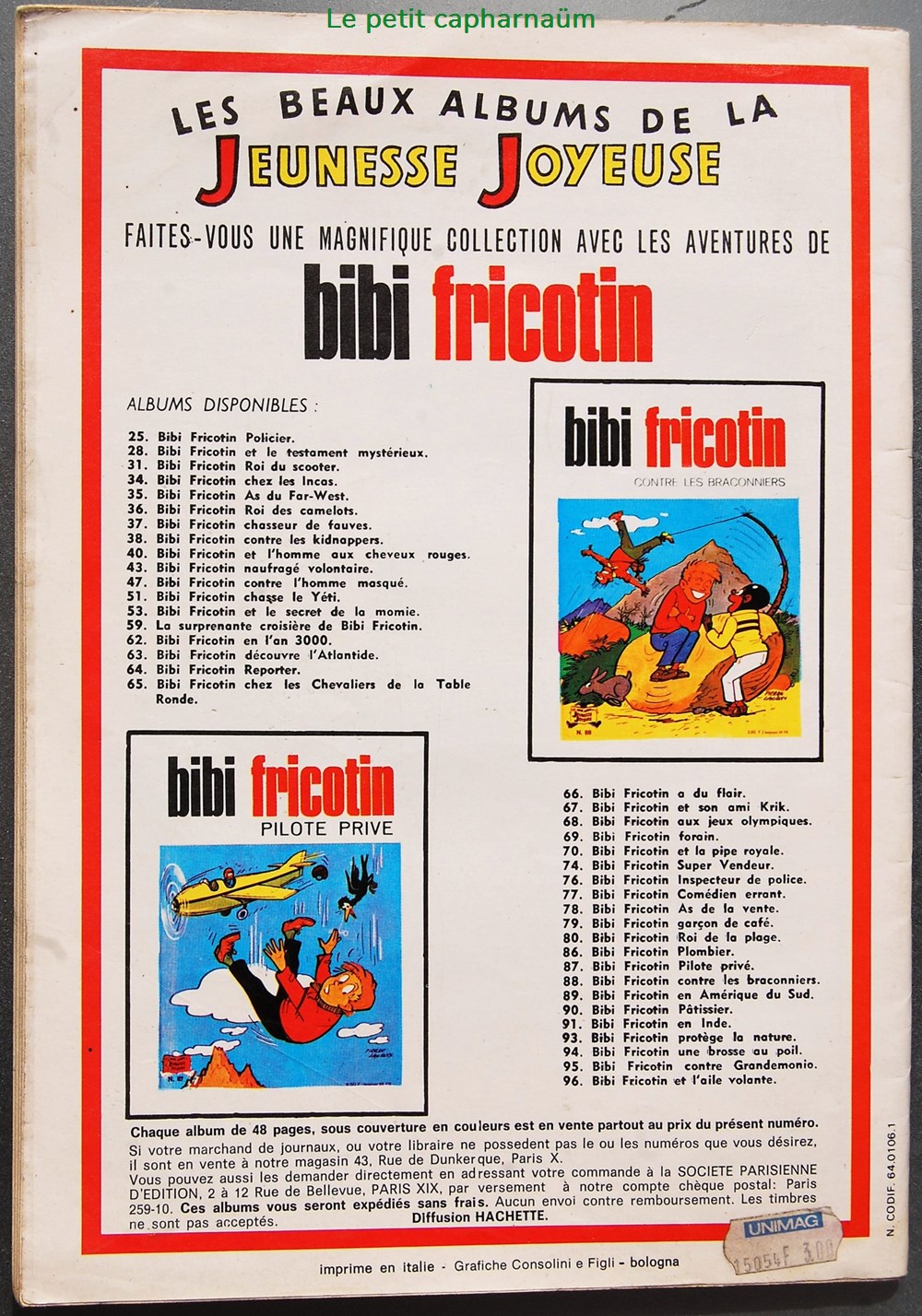 Les pieds nickelés - 071 - Les pieds nickelés hippies - Rééd. 1976 livres bd revues bandes dessinees les pieds nickeles 071 les pieds nickeles hippies reed 1976