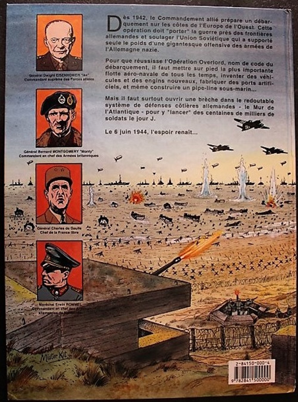 Album - Overlord 6 juin 1944 - La liberté - Rééd. 1994 livres bd revues bandes dessinees album overlord 6 juin 1944 la liberte reed 1994