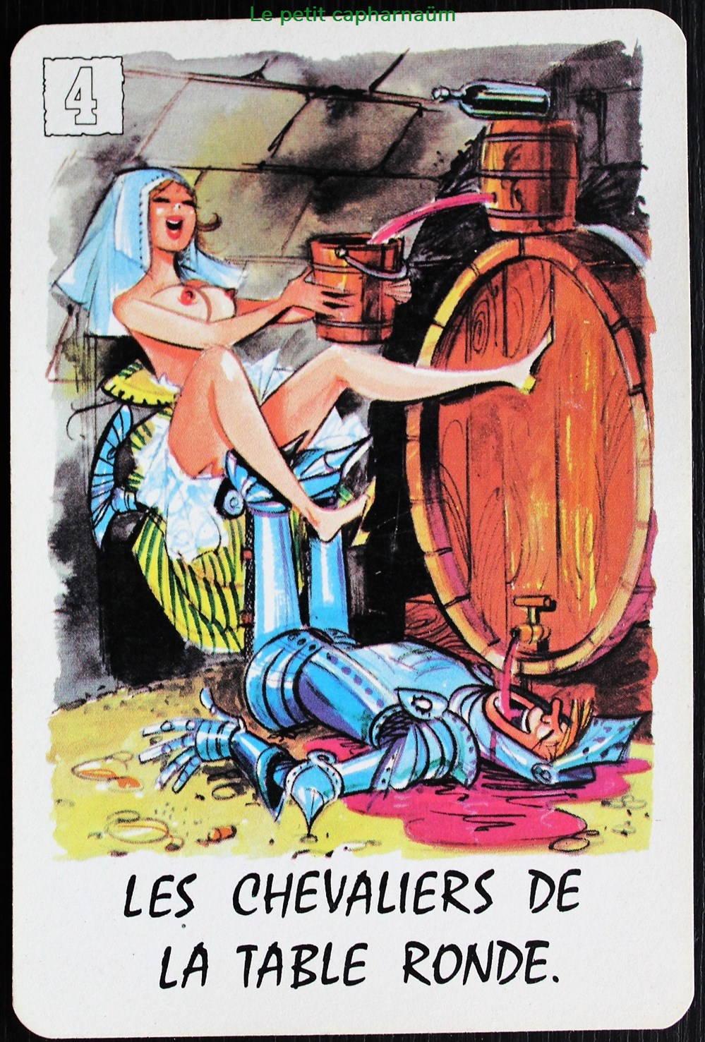 Chanson paillarde - Les chevaliers de la table ronde jeux societe jouets cartes chanson paillarde les chevaliers de la table ronde