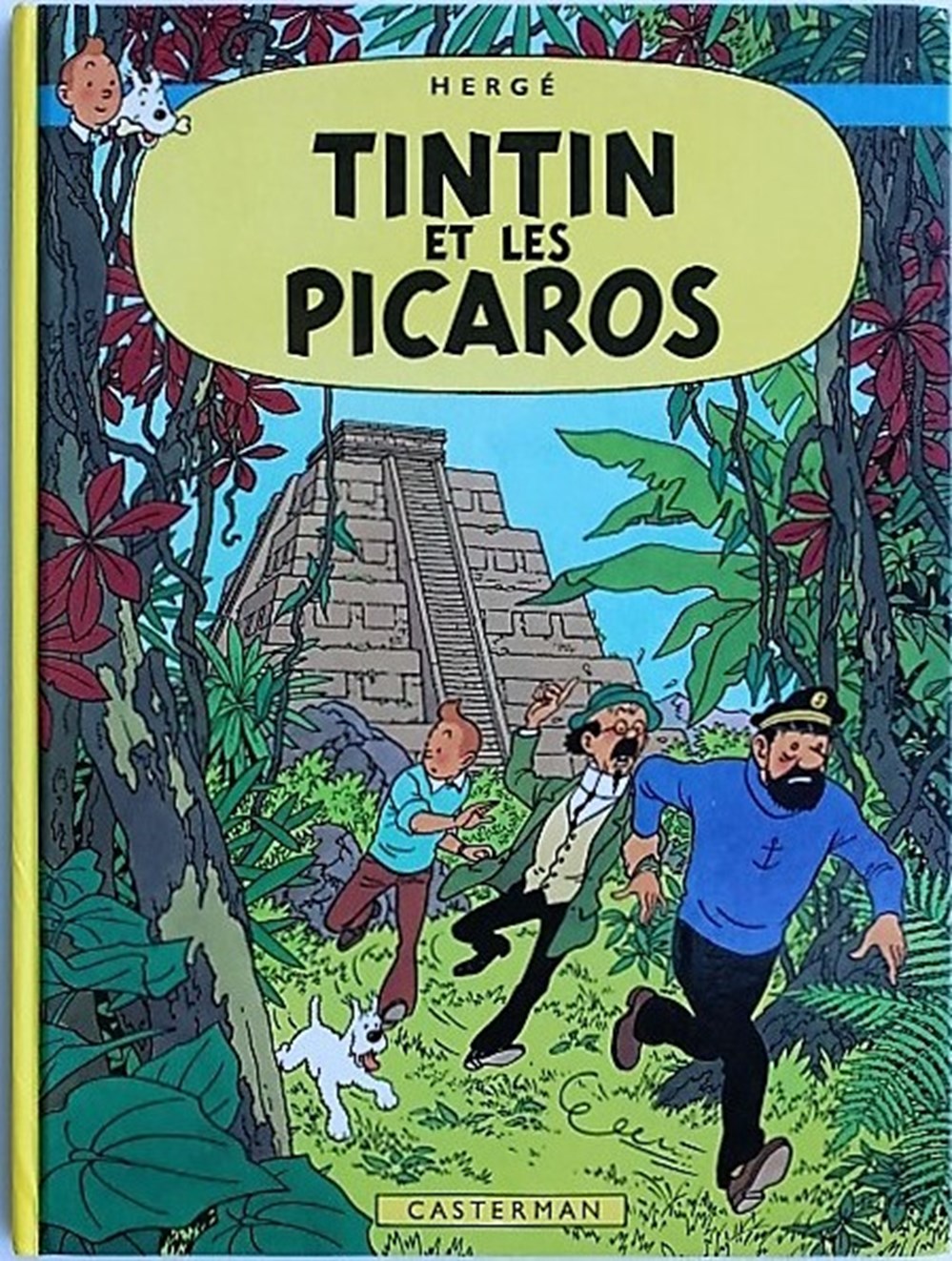livres bd revues bandes dessinees tintin 23 tintin et les picaros eo 1976 c1