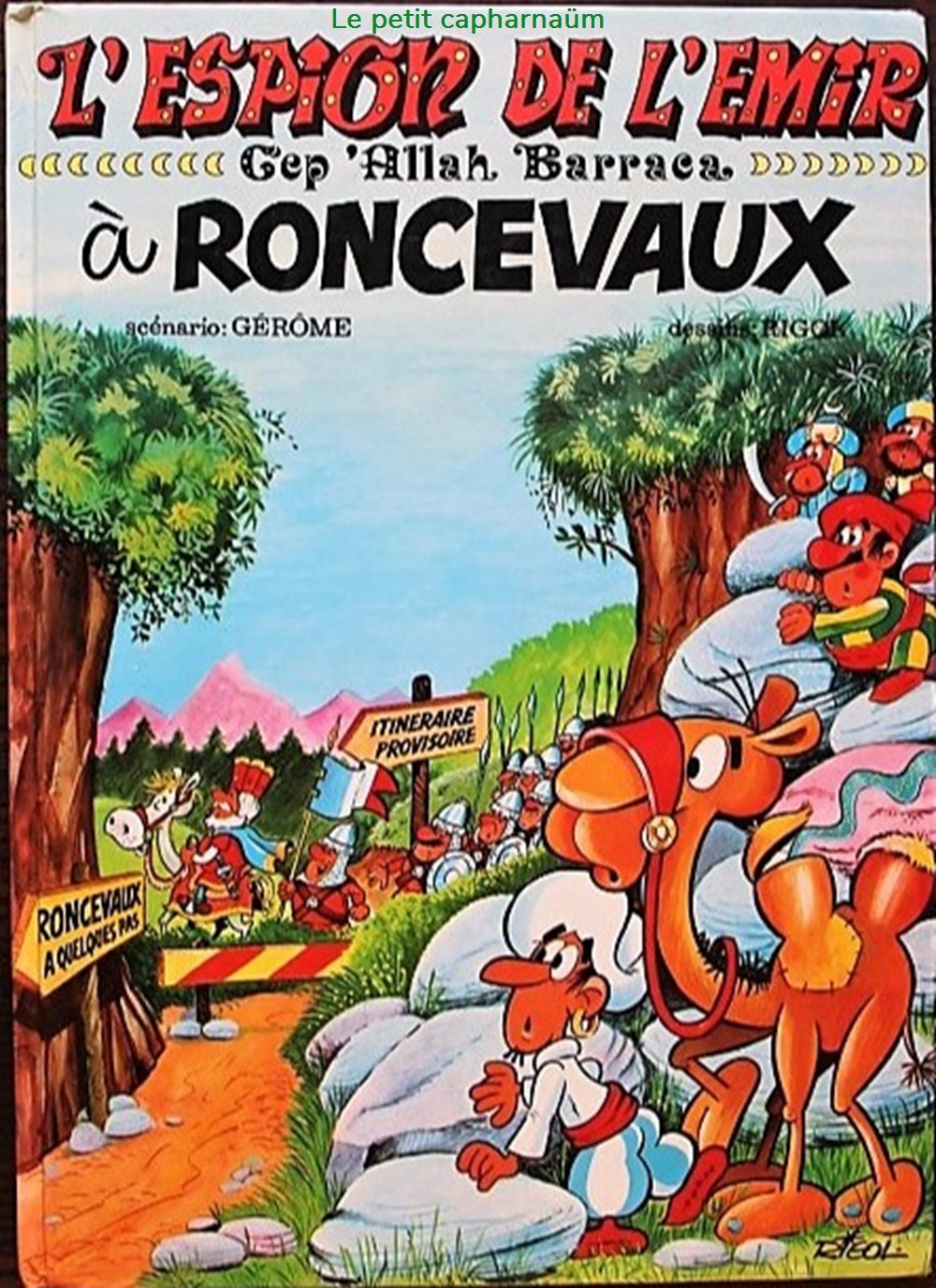 livres bd revues bandes dessinees l espion de emir 2 espion de emir a roncevaux eo 1978