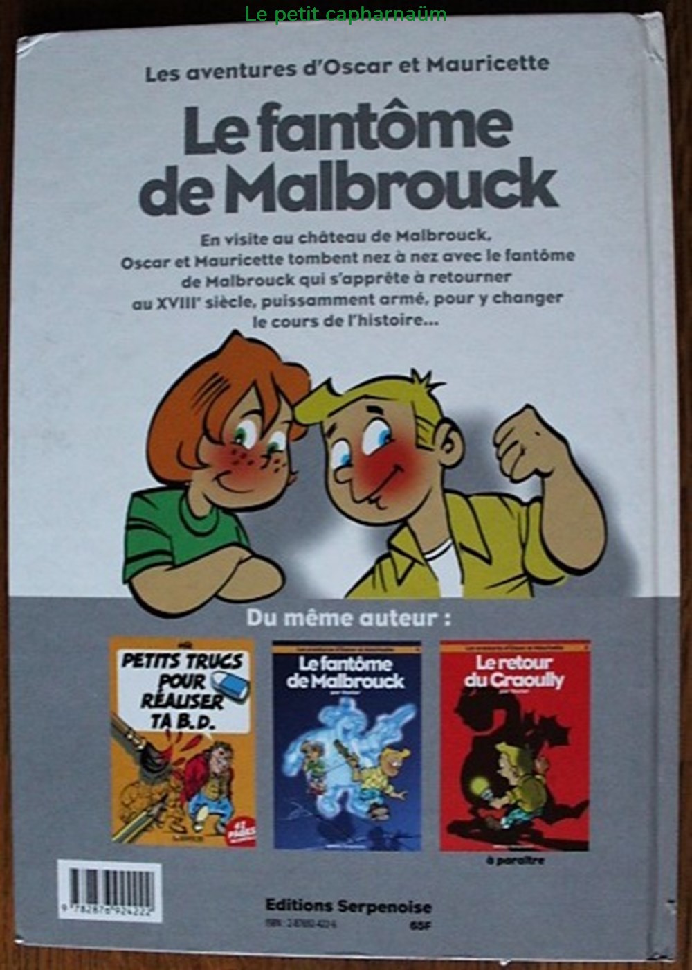 Les aventures d'Oscar et Mauricette - 01 - Le fantôme de Malbrouck - EO 1999 livres bd revues bandes dessinees les aventures oscar et mauricette 01 le fantome de malbrouck eo 1999