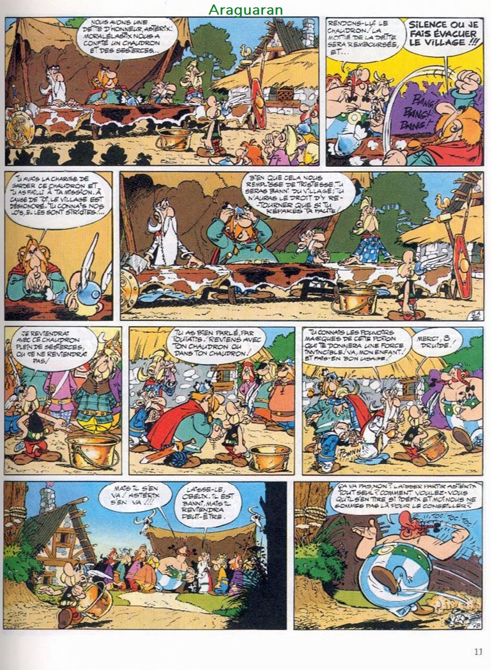 Album - Astérix - 13 - Astérix et le chaudron 8 livres bd revues bandes dessinees album asterix 13 asterix et le chaudron