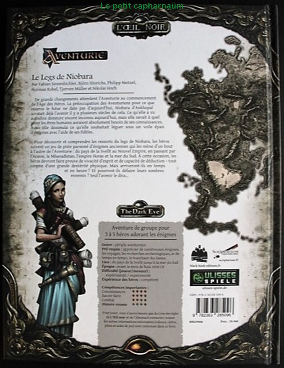 Jeu de rôle - Oeil noir 5 (L') - Les legs de Niobara jeux societe jouets roles jeu de role oeil noir 5 l les legs de niobara
