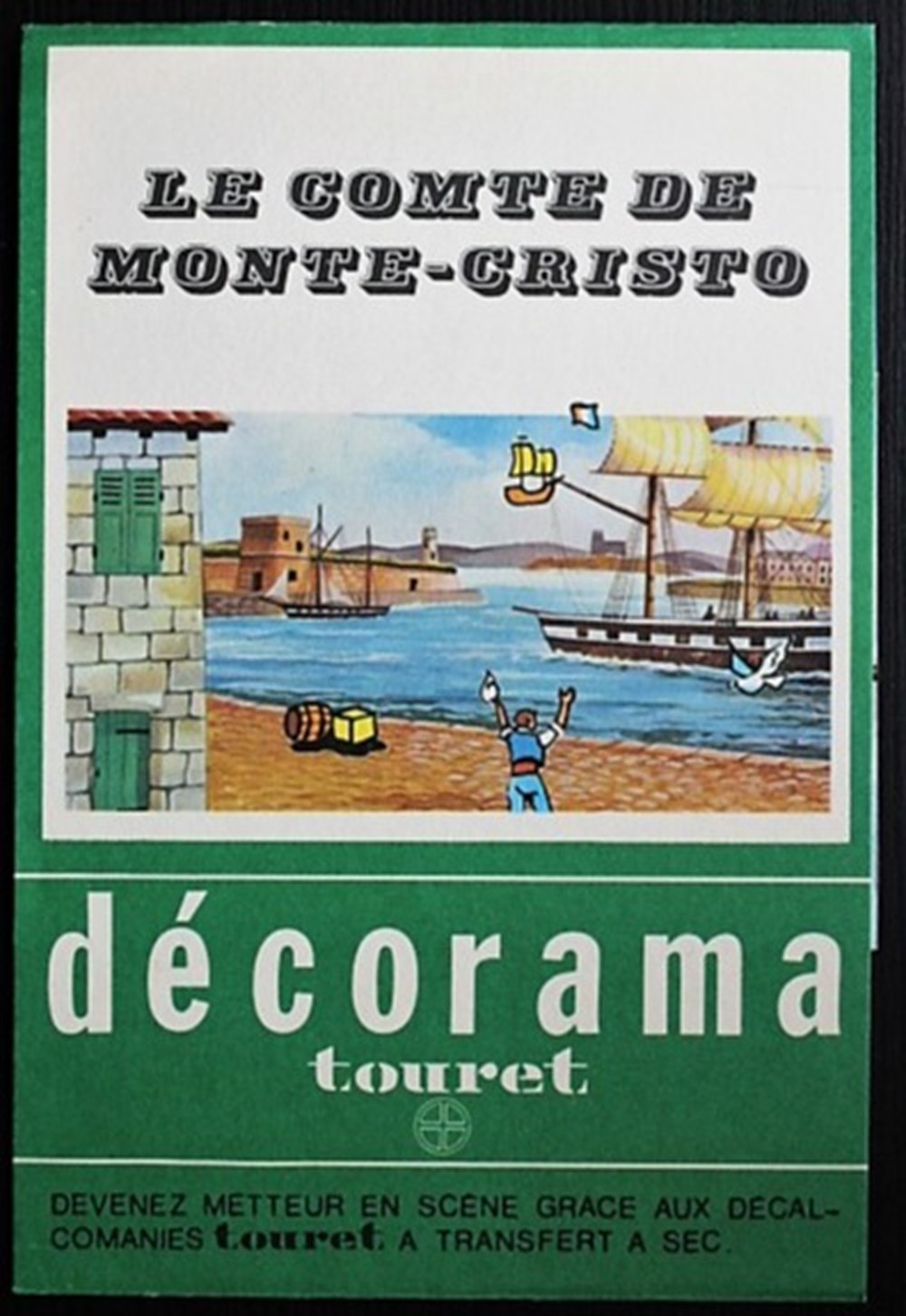 divers decorations magnets autocollants decalcomanies decorama touret le comte de monte cristo