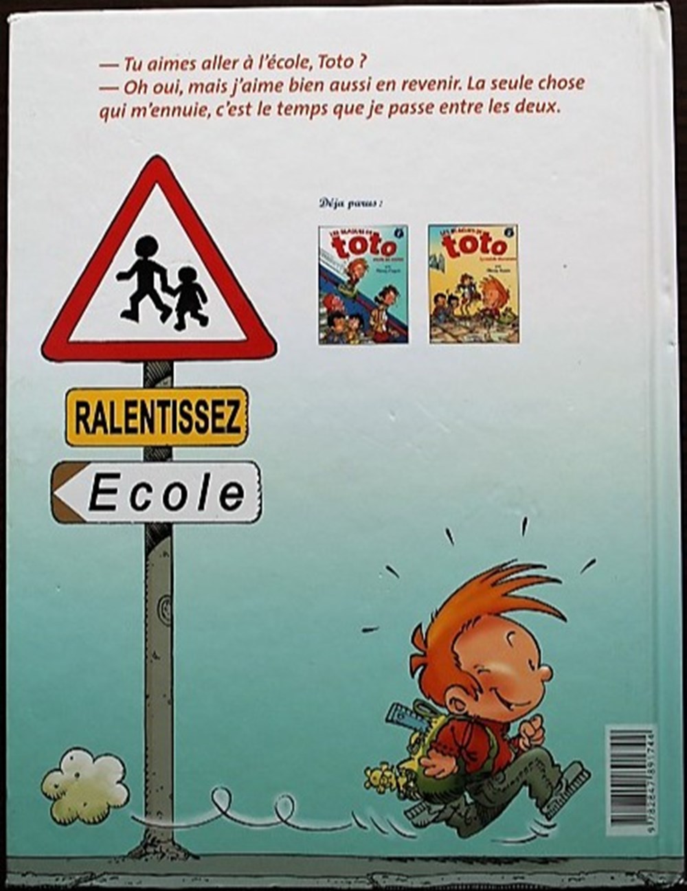 Les blagues de Toto - 01 - L'école des vannes - Rééd. 2004 livres bd revues bandes dessinees les blagues de toto 01 ecole des vannes reed 2004