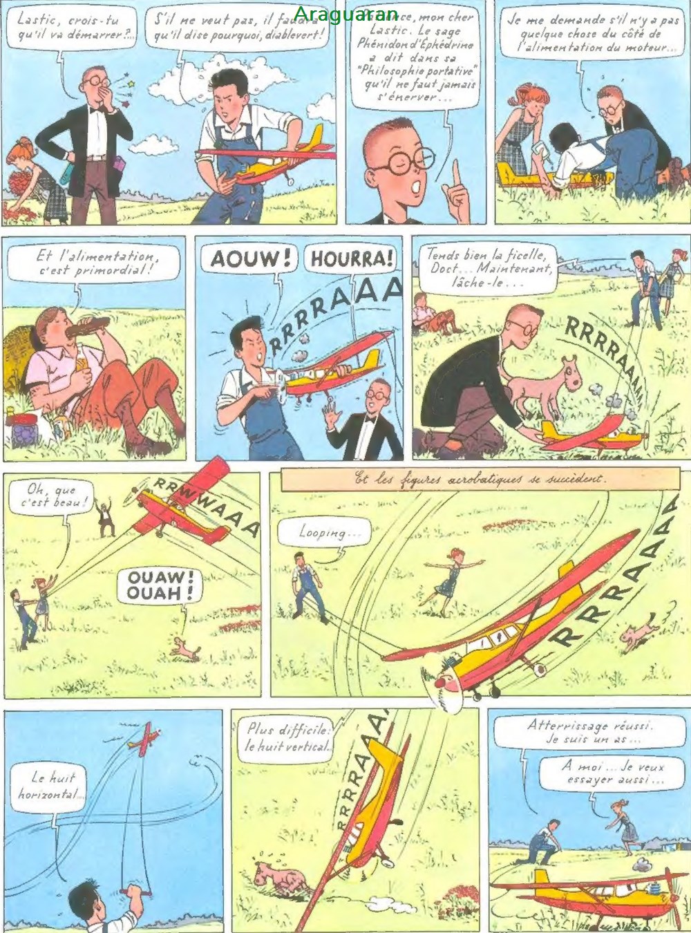 Album - 4 as (Les) - 02 - Les 4 as et l'aéroglisseur 4 livres bd revues bandes dessinees album 4 as les 02 les 4 as et aeroglisseur