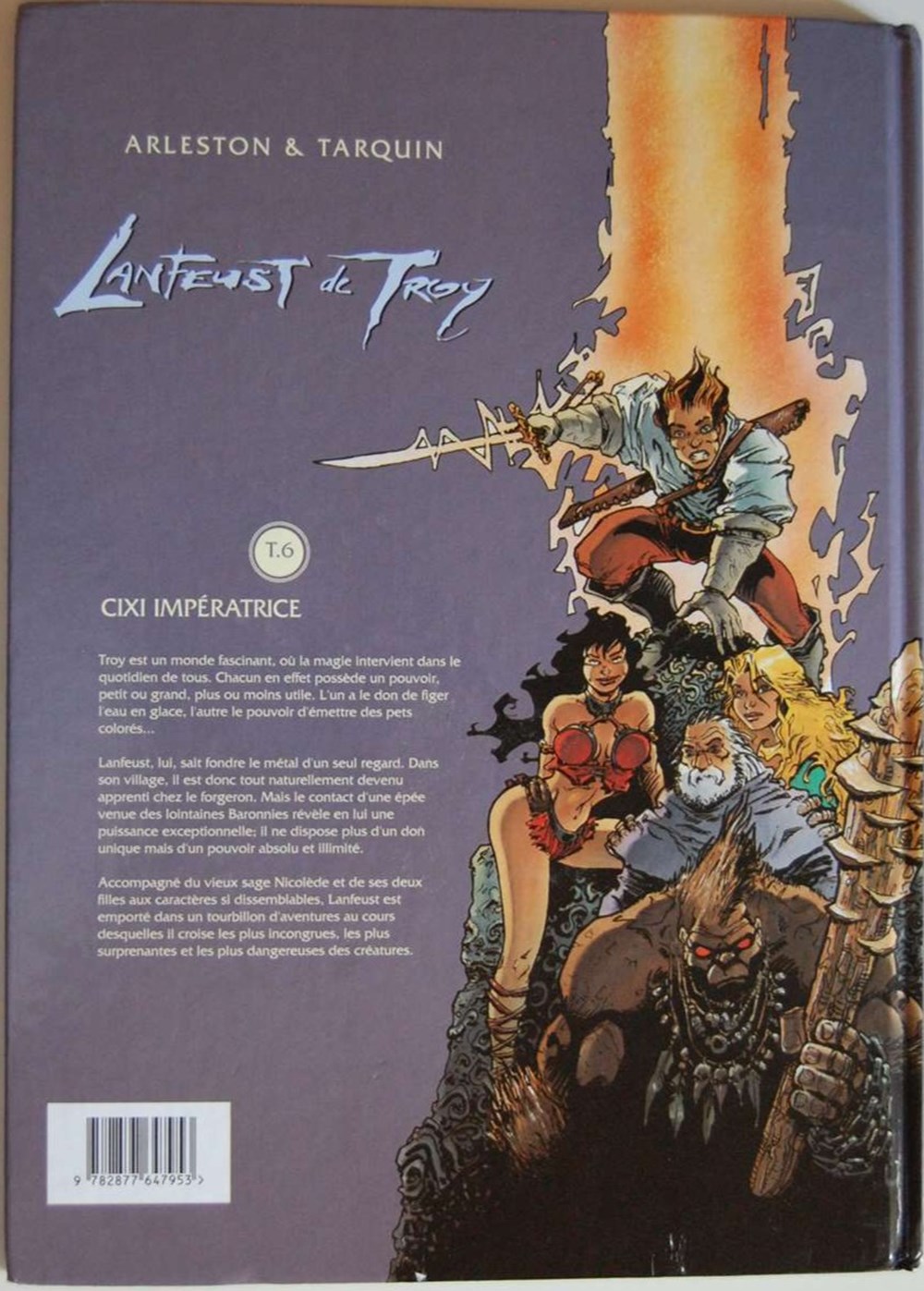 Lanfeust de Troy - 06 - Cixi impératrice - Rééd. 1998 livres bd revues bandes dessinees lanfeust de troy 06 cixi imperatrice reed 1998