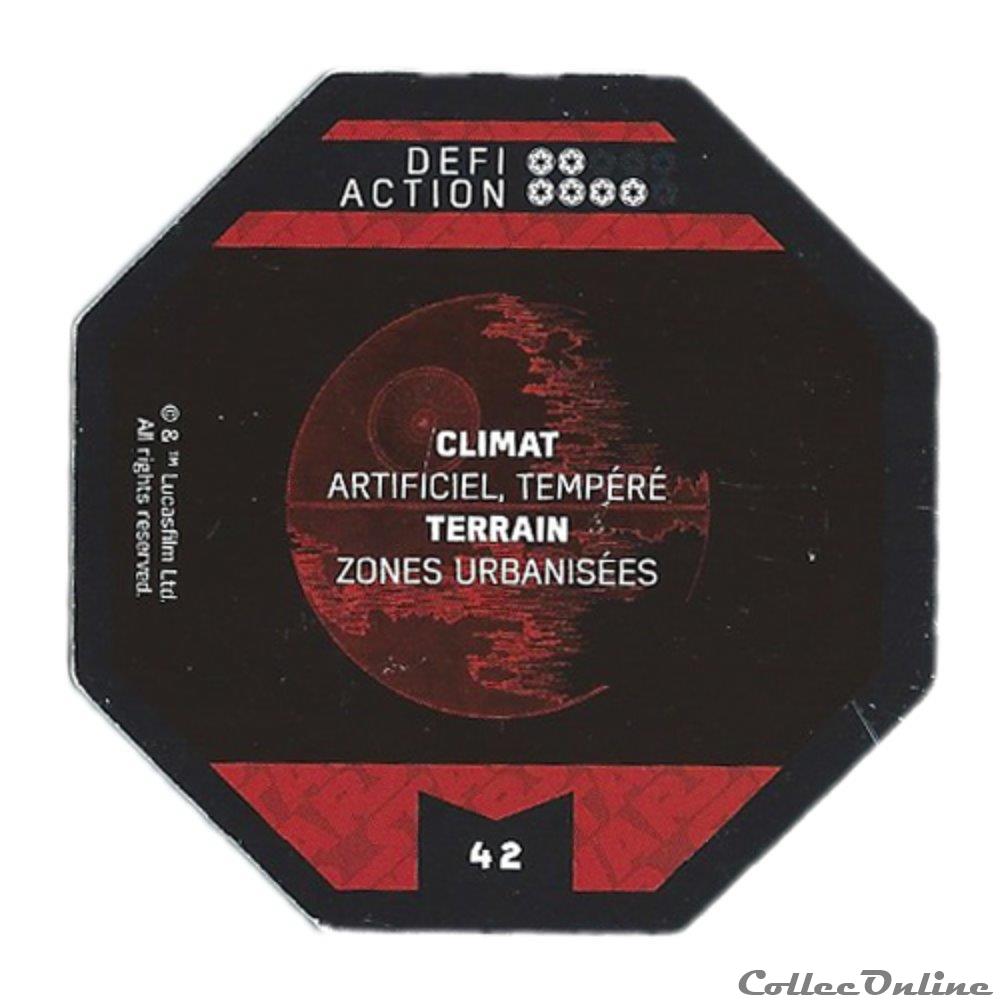 42 - Coruscant jeux jouet jeu de carte collectionner 42 coruscant