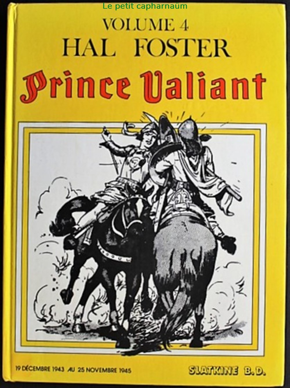 Prince Valiant - Volume 4 - EO 1981 Slatkine livres bd revues bandes dessinees prince valiant volume 4 eo 1981 slatkine
