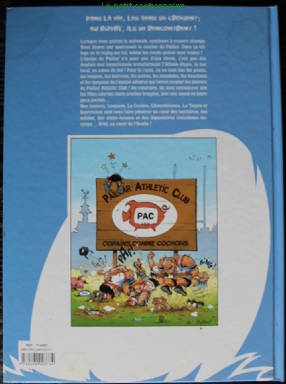 Les rugbymen - 01 - On va leur mettre les poings sur les yeux - Rééd. 2007 livres bd revues bandes dessinees les rugbymen 01 on va leur mettre les poings sur les yeux reed 2007