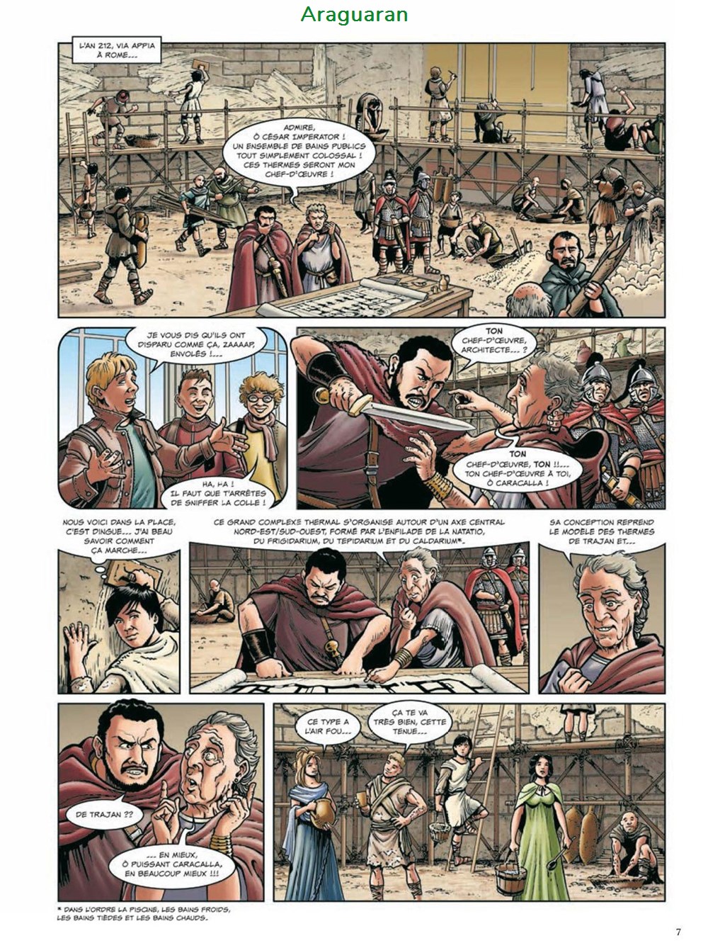 Album - Ad Romam - 03 - Le camp du légionnaire 6 livres bd revues bandes dessinees album ad romam 03 le camp du legionnaire