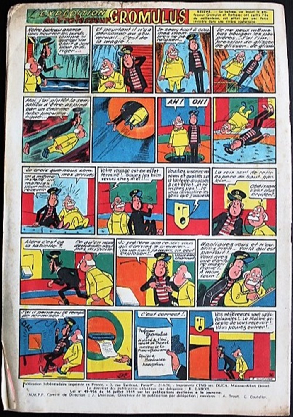 livres bd revues vieux journaux l intrepide 2eme serie n 347 21 juin 1956