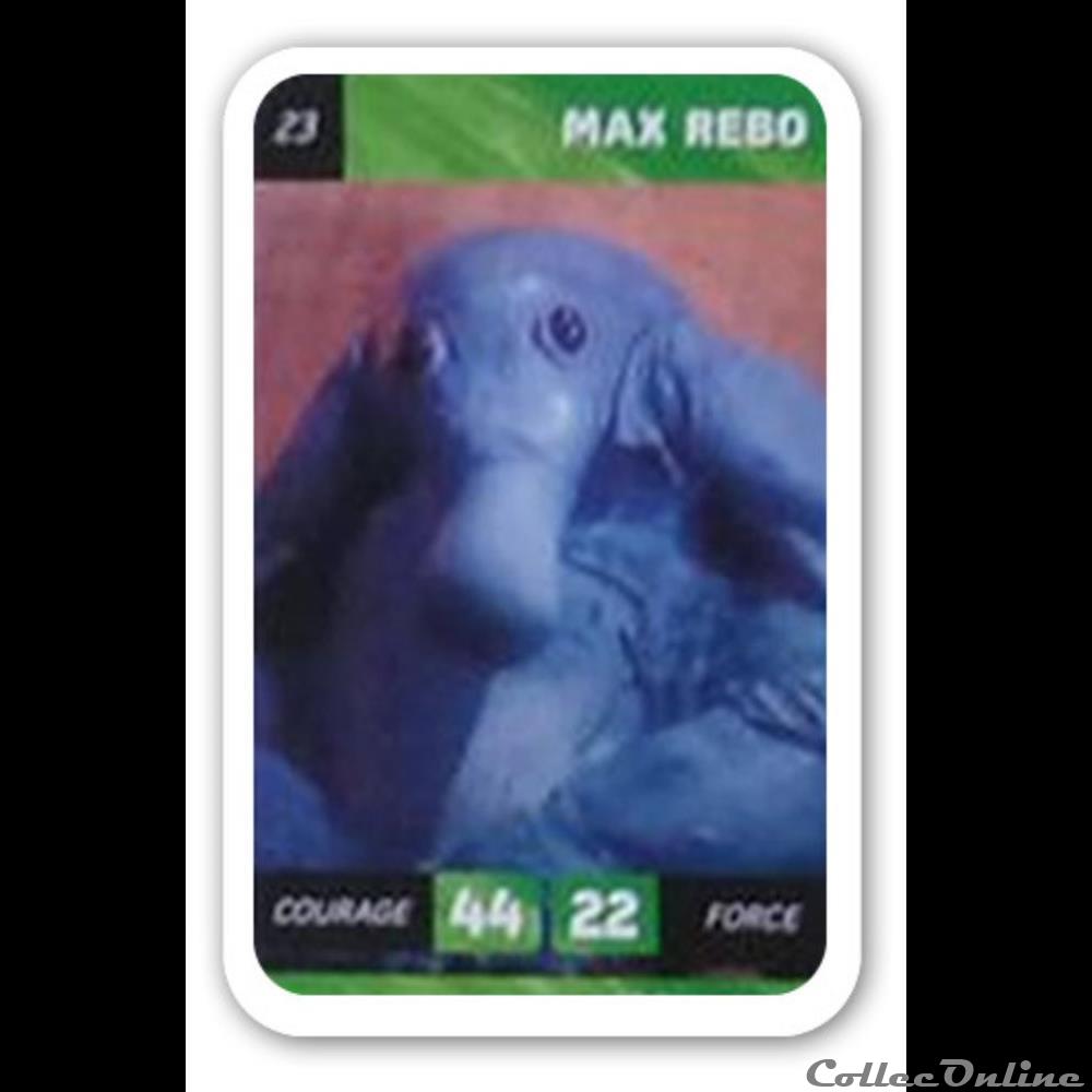 jeux jouet jeu de carte collectionner 23 max rebo