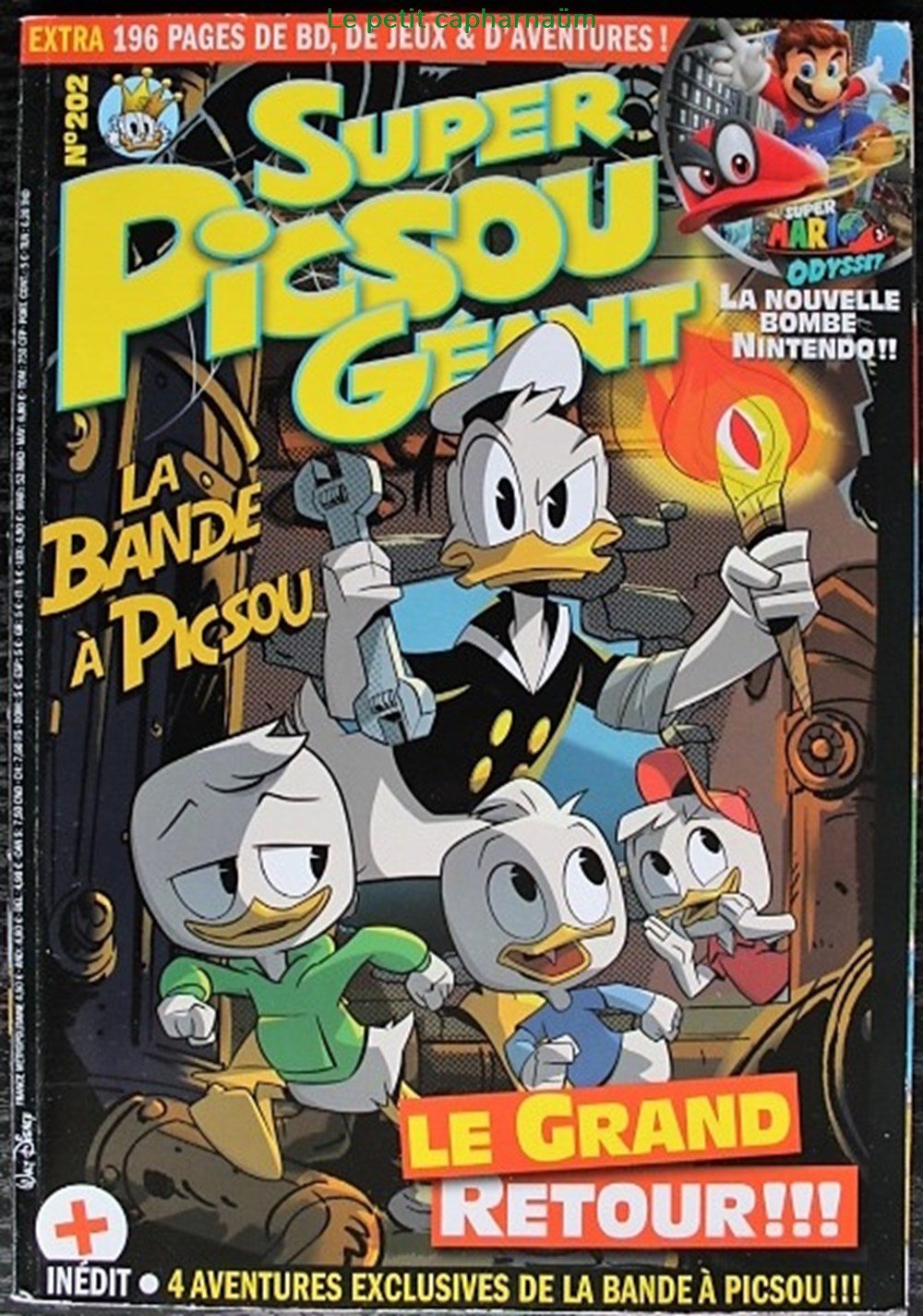 Super Picsou Géant - N°202 livres bd revues super picsou geant n 202