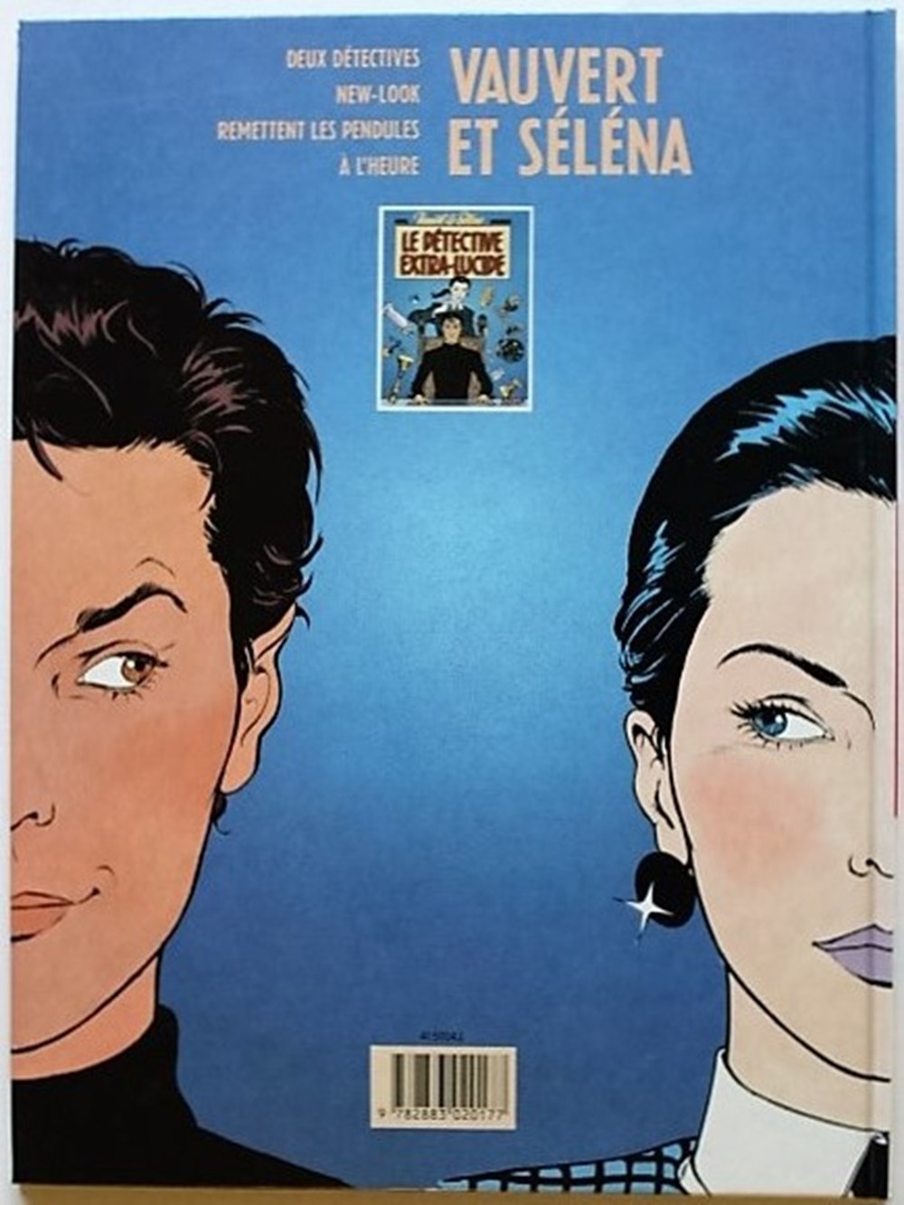 Album - Vauvert et Séléna - Le détective extralucide - EO 1990 livres bd revues bandes dessinees album vauvert et selena le detective extralucide eo 1990