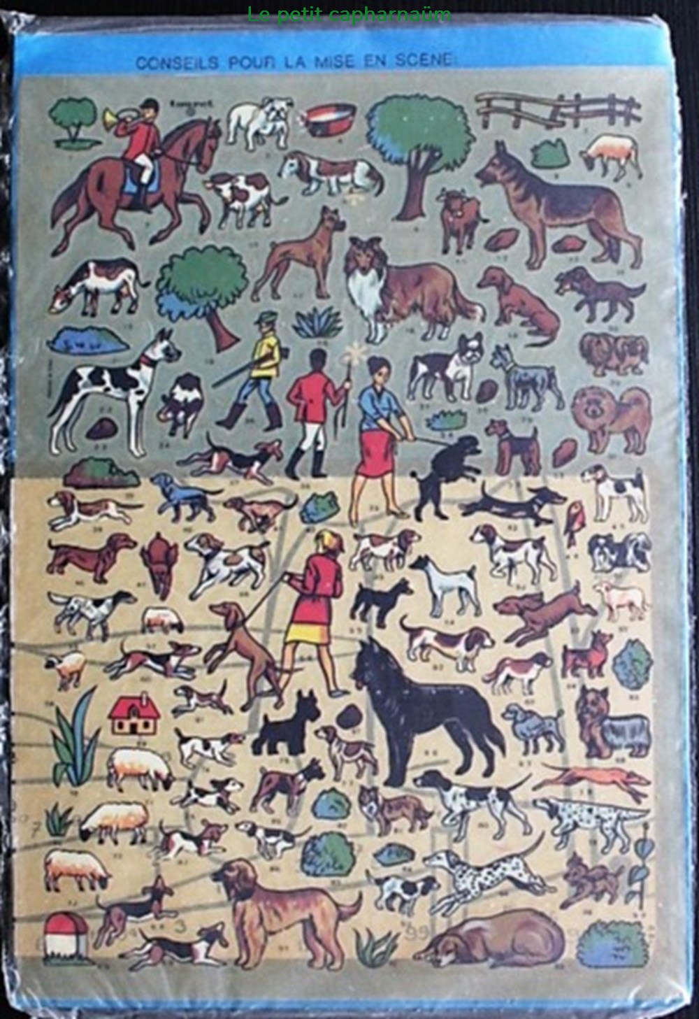 Décorama - Touret - Les animaux du monde - Les chiens 2 divers decorations magnets autocollants decalcomanies decorama touret les animaux du monde les chiens