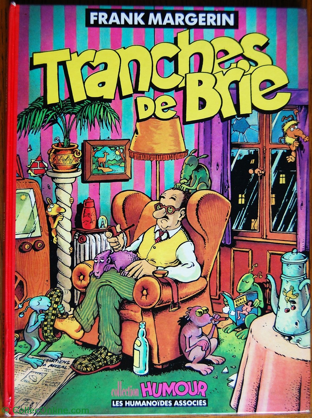 Album - Tranches de Brie - Rééd. 1987 livres bd revues bandes dessinees album tranches de brie reed 1987