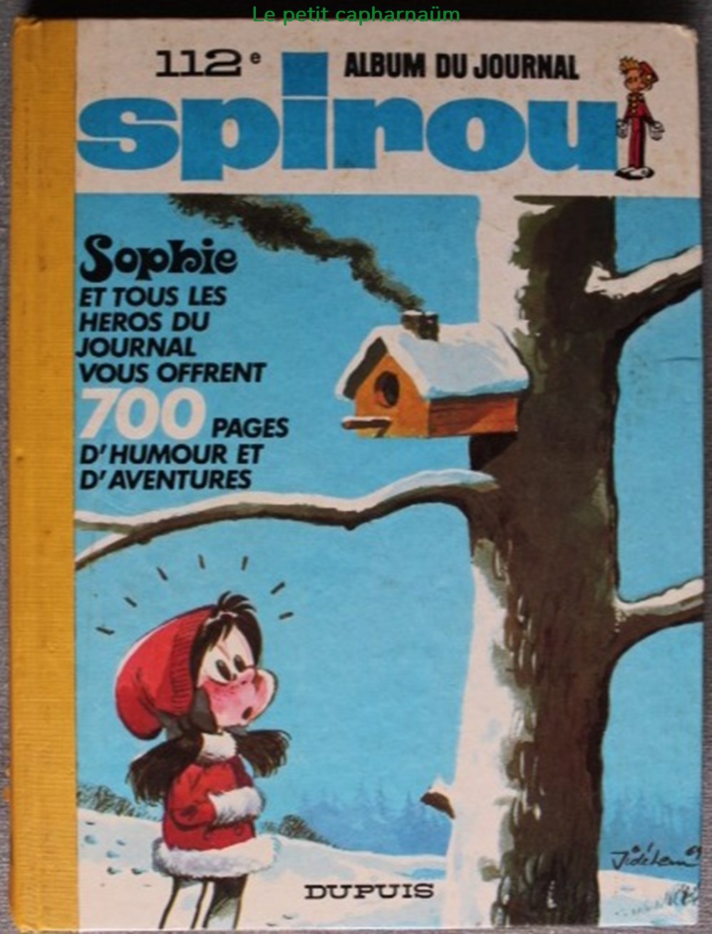Recueil du journal de Spirou - 112 livres bd revues bandes dessinees recueil du journal de spirou 112