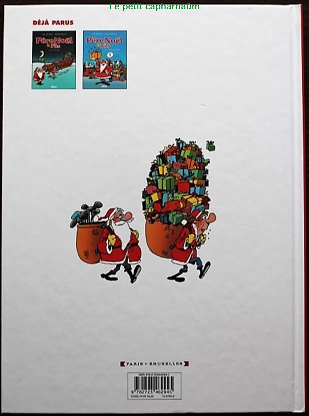 Père Noêl & fils - 03 - Décompte de Noêl - EO 2008 livres bd revues bandes dessinees pere noel fils 03 decompte de noel eo 2008