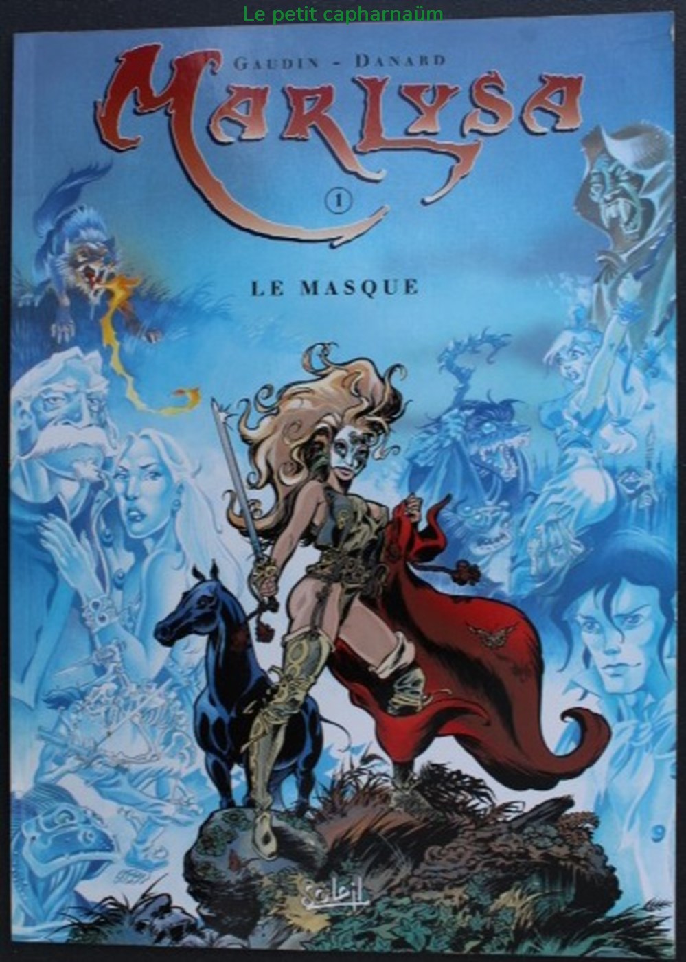 Marlysa - 01 - Le masque - Rééd. 2002 livres bd revues bandes dessinees marlysa 01 le masque reed 2002