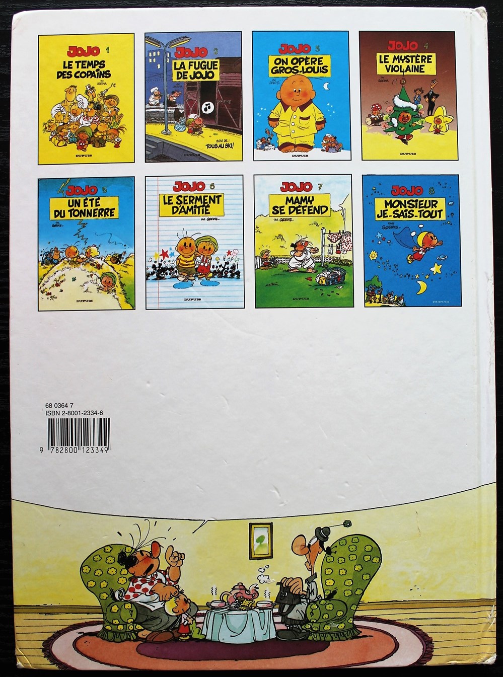livres bd revues bandes dessinees jojo 08 monsieur je sais tout reed 1998