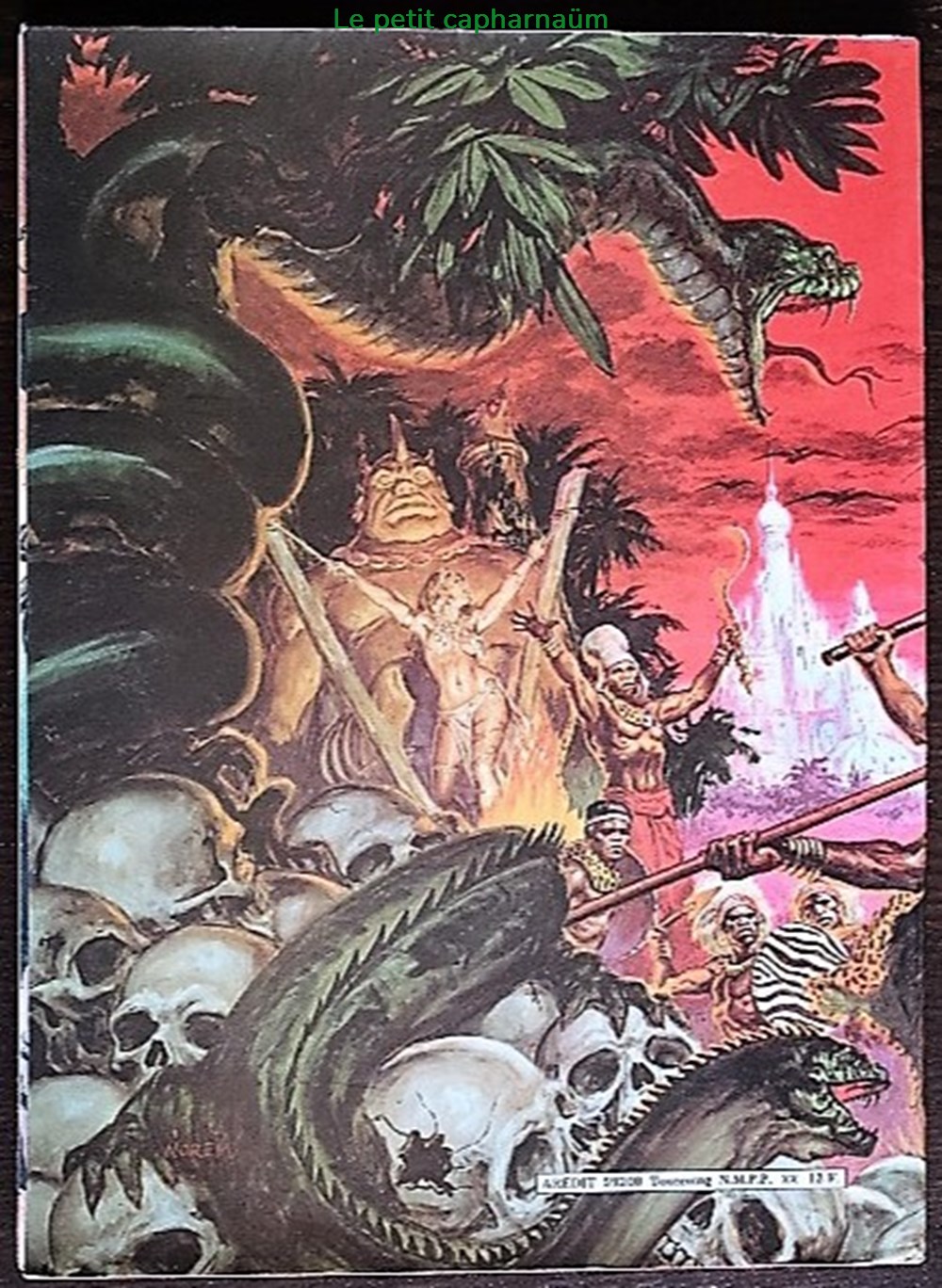Conan (2e série Arédit Artima Color Marvel Géant) - 01 - La vengeance de Conan - EO 1980 livres bd revues bandes dessinees conan 2e serie aredit artima color marvel geant 01 la vengeance de conan eo 1980