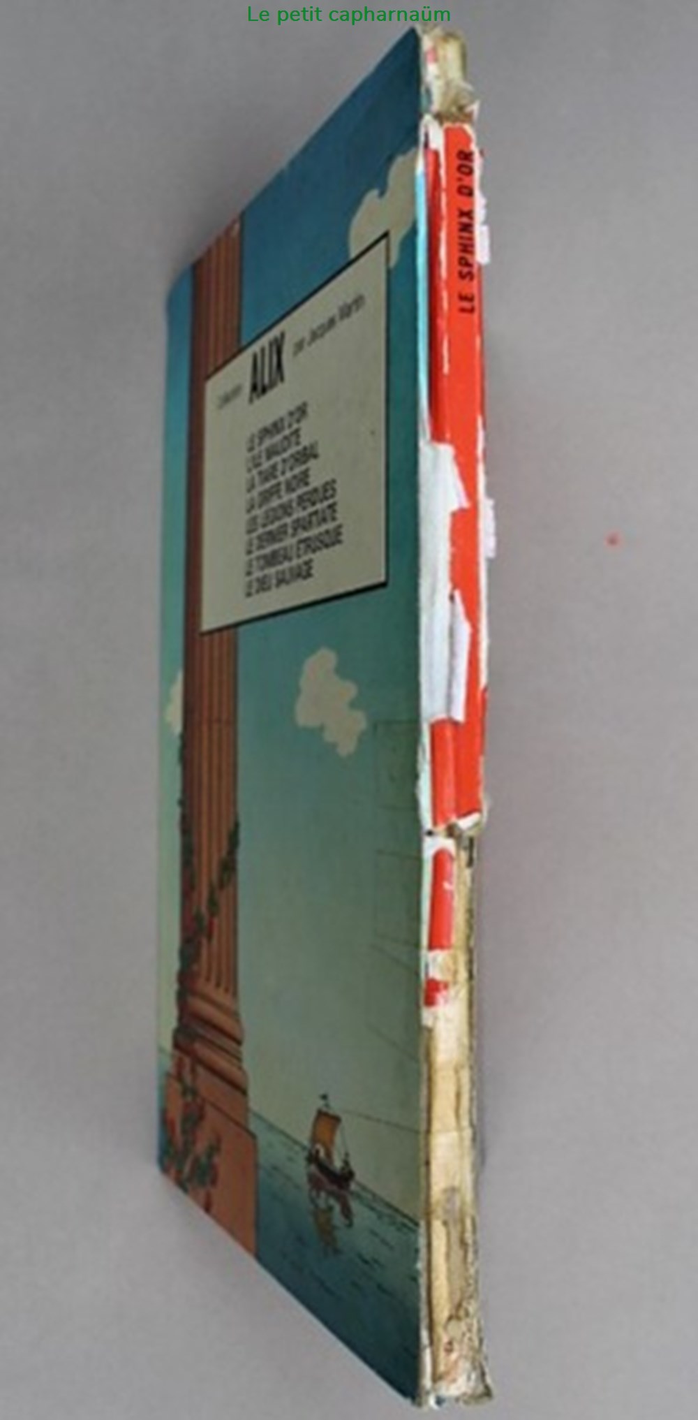 livres bd revues bandes dessinees album alix 02 le sphinx or reed 1971