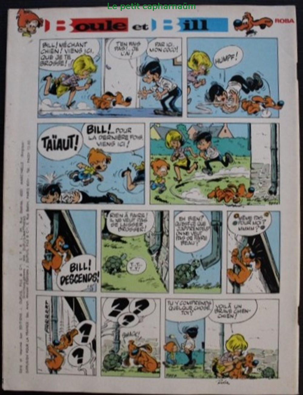 Spirou - 1773 - Couverture : Marc Lebut et son voisin livres bd revues spirou 1773 couverture marc lebut et son voisin