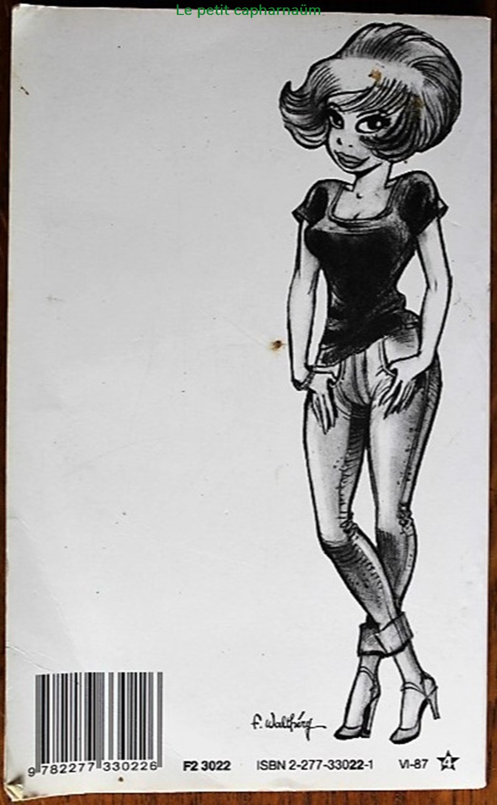 Natacha - 1 - Hôtesse de l'air - Livre de poche 1987 livres bd revues bandes dessinees natacha 1 hotesse de air livre de poche 1987