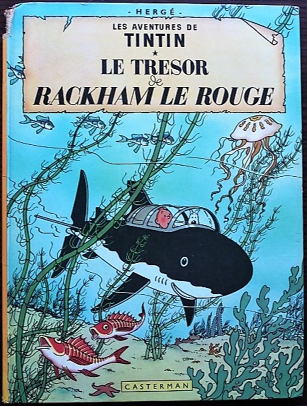 livres bd revues bandes dessinees tintin 12 le tresor de rackham le rouge reed 1974 b41