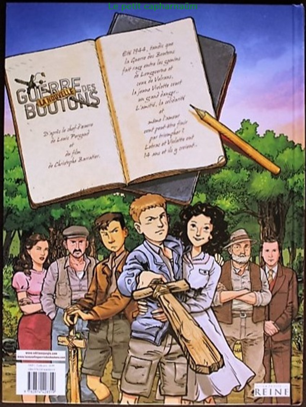 livres bd revues bandes dessinees album la nouvelle guerre des boutons eo 2011