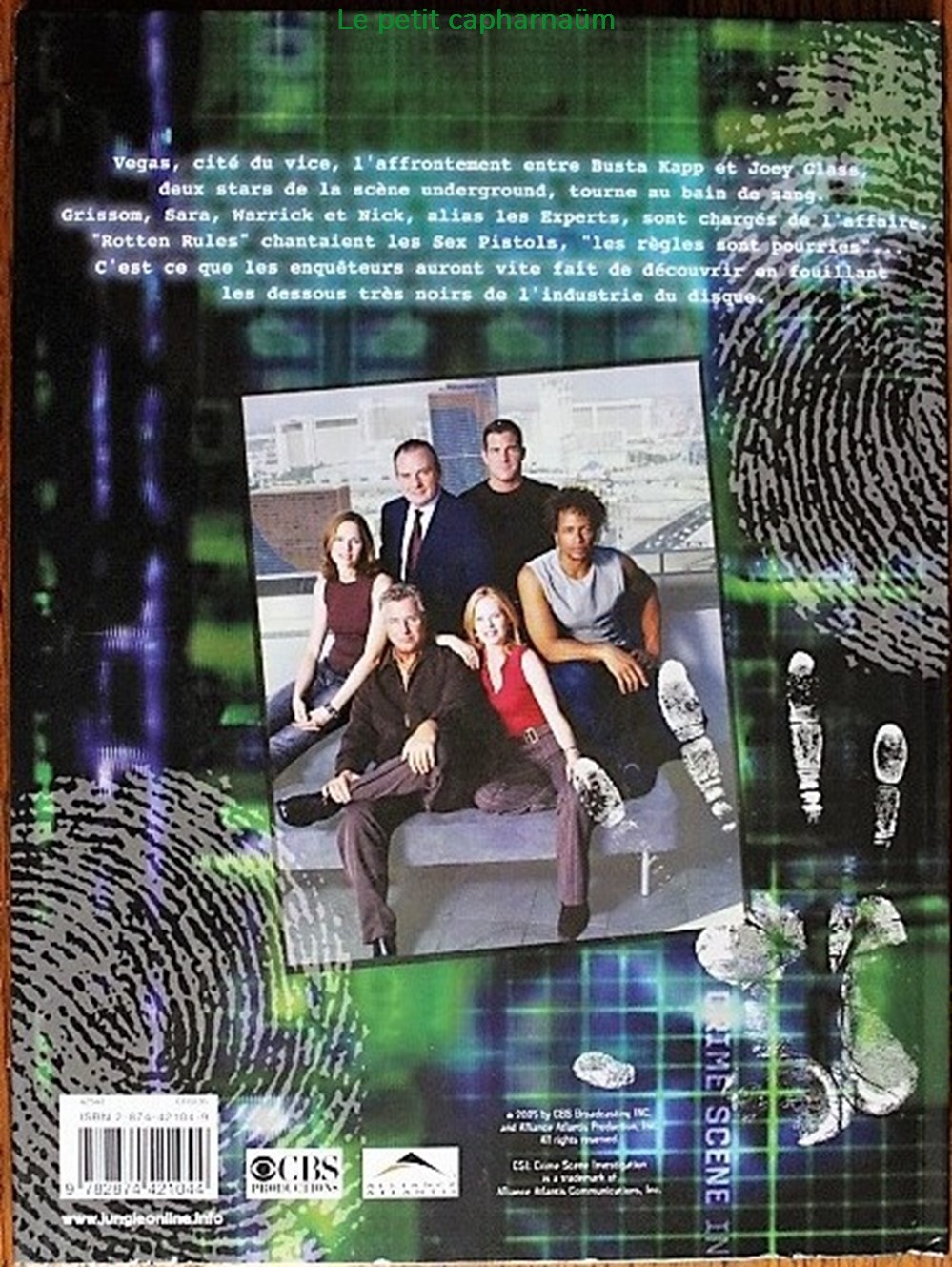 Les experts (Crime Scene Investigation) - 01 - Rotten rules - EO 2005 livres bd revues bandes dessinees les experts crime scene investigation 01 rotten rules eo 2005